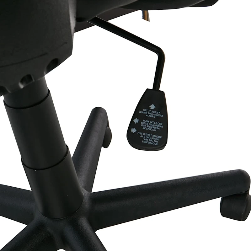 Enzo Office Chair II, Black 6 Enzo Office Chair II, Black - Image 4