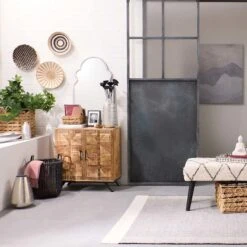 Found & Fable 2-Door Saffron Cabinet -Furniture Series Store found fable 2 door saffron cabinet 2