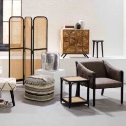 Found & Fable Axl Grey Faux Leather Armchair -Furniture Series Store found fable axl grey faux leather armchair 5