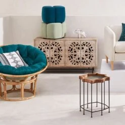 Found & Fable Carved 4-Door Sideboard -Furniture Series Store found fable carved 4 door sideboard 1