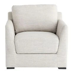 Found & Fable Fallon Linen Accent Chair -Furniture Series Store found fable fallon linen accent chair 1