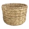 Found & Fable Kai Round X Weave Storage Basket, Large -Furniture Series Store found fable kai round x weave storage basket large