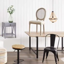 Found & Fable Loggy Wood & Metal Dining Table, 71" -Furniture Series Store found fable loggy wood metal dining table 71 5