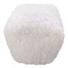 Found & Fable Sammy Shag Pouf, Ivory -Furniture Series Store found fable sammy shag pouf ivory