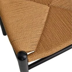 Found & Fable Set Of 2 Denise Wishbone Dining Chairs, Black -Furniture Series Store found fable set of 2 denise wishbone dining chairs black 2