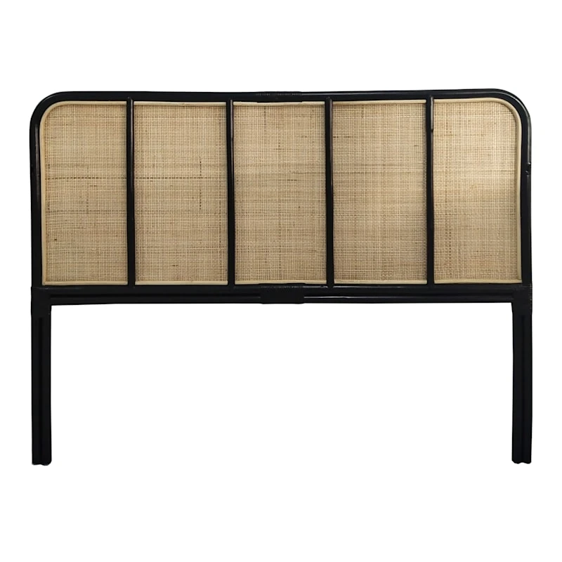 Found & Fable Zola Rattan Headboard, Queen 4 Found & Fable Zola Rattan Headboard, Queen - Image 2