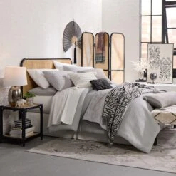 Found & Fable Zola Rattan Headboard, Queen 7 Found & Fable Zola Rattan Headboard, Queen -Furniture Series Store found fable zola rattan headboard queen 2