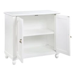 Grace Mitchell Asbury 2-Door White Cabinet -Furniture Series Store grace mitchell asbury 2 door white cabinet 1