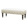 Grace Mitchell Ellery Bench With Scalloped Nailheads -Furniture Series Store grace mitchell ellery bench with scalloped nailheads