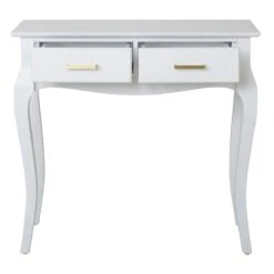 Grace Mitchell Scarlett 2-Drawer Console Table, White -Furniture Series Store grace mitchell scarlett 2 drawer console table white 2