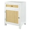 Grace Mitchell Wood & Rattan Cabinet With Drawer -Furniture Series Store grace mitchell wood rattan cabinet with drawer