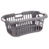 Grey Laundry Basket, 40l -Furniture Series Store grey laundry basket 40l