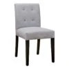 Grey Tufted Dining Chair 2 Grey Tufted Dining Chair -Furniture Series Store grey tufted dining chair