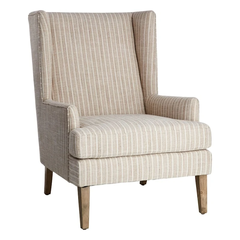 Honeybloom Asher Wing Accent Chair 3 Honeybloom Asher Wing Accent Chair