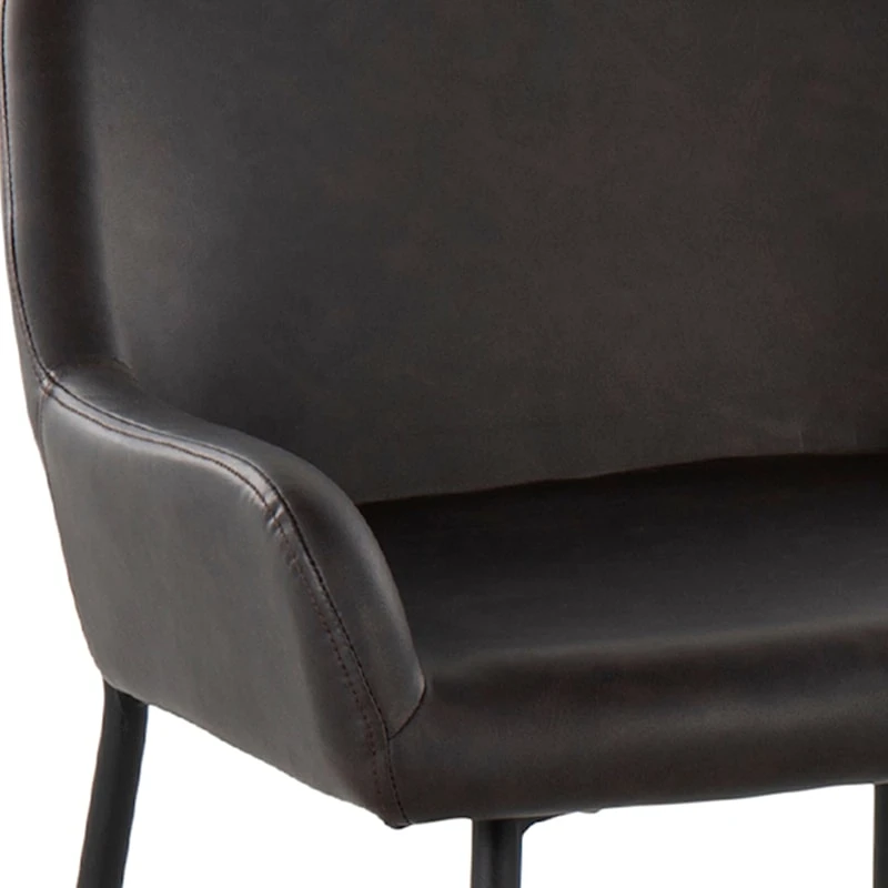 Honeybloom Destin Barstool, Dark Brown 10 Honeybloom Destin Barstool, Dark Brown - Image 8