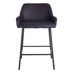 Honeybloom Destin Counter Stool, Dark Brown -Furniture Series Store honeybloom destin counter stool dark brown 2