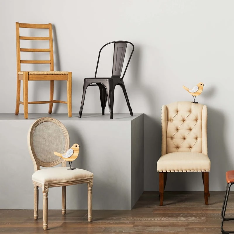 Honeybloom Idris Black Metal Dining Chair 8 Honeybloom Idris Black Metal Dining Chair - Image 6