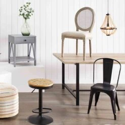 Honeybloom Idris Black Metal Dining Chair 16 Honeybloom Idris Black Metal Dining Chair -Furniture Series Store honeybloom idris black metal dining chair 6