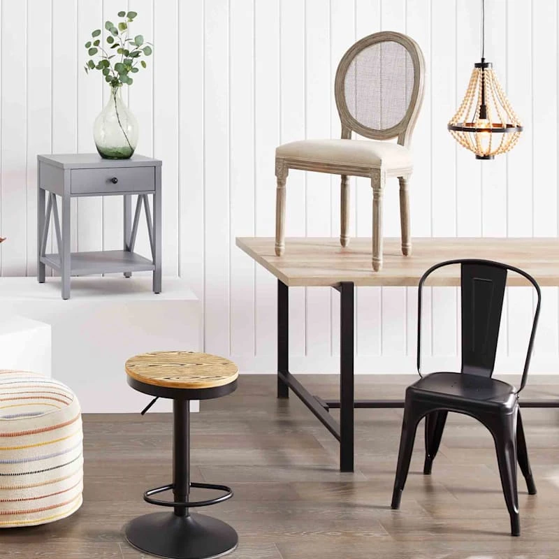 Honeybloom Idris Black Metal Dining Chair 9 Honeybloom Idris Black Metal Dining Chair - Image 7