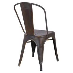 Honeybloom Idris Bronze Metal Dining Chair 10 Honeybloom Idris Bronze Metal Dining Chair -Furniture Series Store honeybloom idris bronze metal dining chair 3