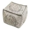 Honeybloom Persian Rug Printed Pouf -Furniture Series Store honeybloom persian rug printed pouf
