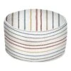 Honeybloom Rainbow Striped Pouf, 20x14 -Furniture Series Store honeybloom rainbow striped pouf 20x14 1