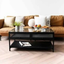 Honeybloom Sage Frost Coffee Table -Furniture Series Store honeybloom sage frost coffee table 5