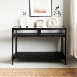 Honeybloom Sage Frost Console Table -Furniture Series Store honeybloom sage frost console table 5