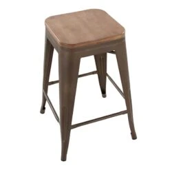 Honeybloom Westfield Counter Stool, Bronze 9 Honeybloom Westfield Counter Stool, Bronze -Furniture Series Store honeybloom westfield counter stool bronze 3