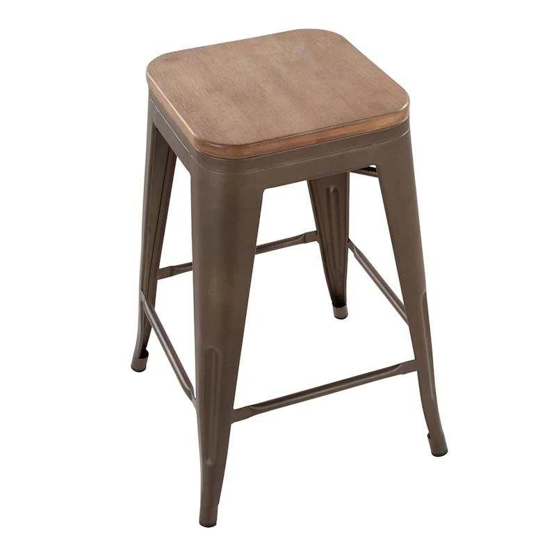 Honeybloom Westfield Counter Stool, Bronze 6 Honeybloom Westfield Counter Stool, Bronze - Image 4