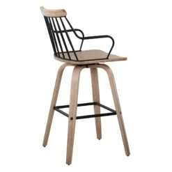 Honeybloom Whitley Swivel Counter Stool -Furniture Series Store honeybloom whitley swivel counter stool 3