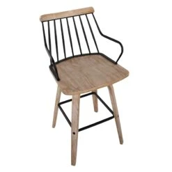 Honeybloom Whitley Swivel Counter Stool -Furniture Series Store honeybloom whitley swivel counter stool 5