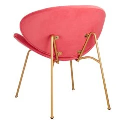Jagger Chair, Bright Pink -Furniture Series Store jagger chair bright pink 1