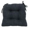 Jasper Black Chair Pad 1 Jasper Black Chair Pad -Furniture Series Store jasper black chair pad