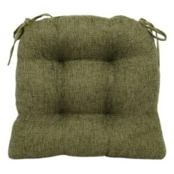 Jasper Olive Green Chair Pad