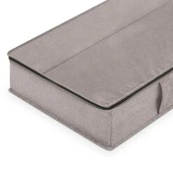 Jumbo Underbed Storage Bag, Black Herringbone 11 Jumbo Underbed Storage Bag, Black Herringbone -Furniture Series Store jumbo underbed storage bag black herringbone 3