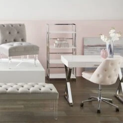 Laila Ali Astrid Chrome Bookshelf -Furniture Series Store laila ali astrid chrome bookshelf 7