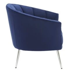 Laila Ali Avani Blue Velvet Accent Chair 13 Laila Ali Avani Blue Velvet Accent Chair -Furniture Series Store laila ali avani blue velvet accent chair 2