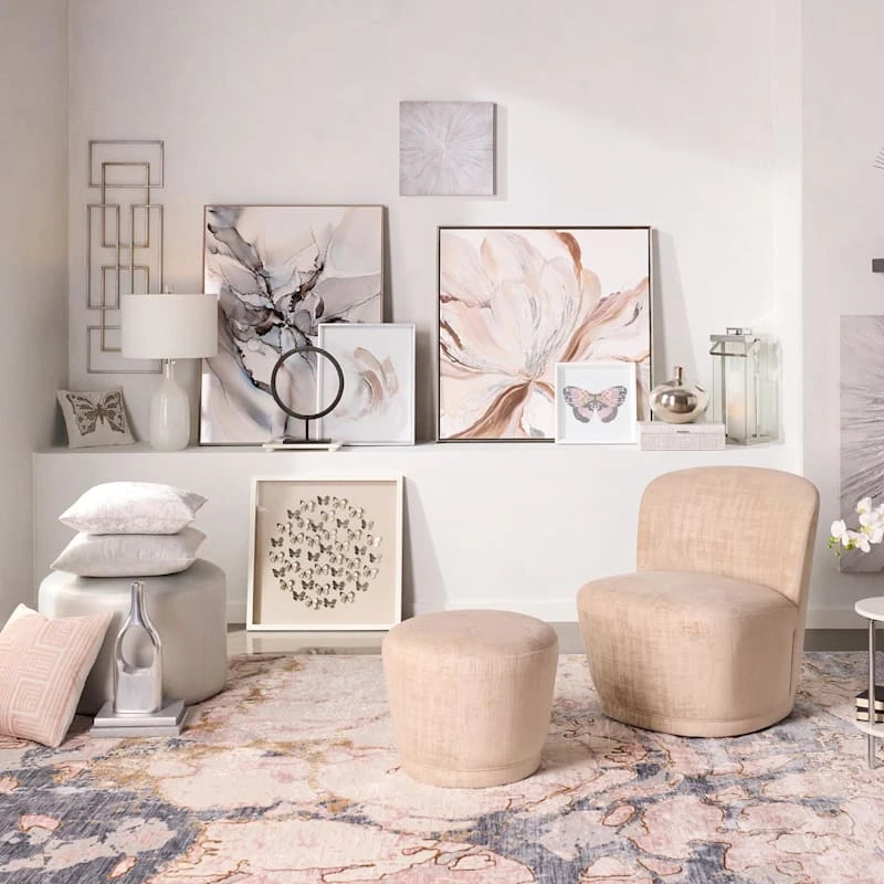 Laila Ali Caila Ottoman, Natural 6 Laila Ali Caila Ottoman, Natural - Image 4