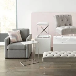 Laila Ali Harlowe Modern Track Armchair 9 Laila Ali Harlowe Modern Track Armchair -Furniture Series Store laila ali harlowe modern track armchair 3