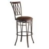 Marsol Brown Metal Swivel Barstool With Faux Leather Seat 2 Marsol Brown Metal Swivel Barstool With Faux Leather Seat -Furniture Series Store marsol brown metal swivel barstool with faux leather seat