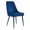 Mereen Indigo Velvet Dining Chair -Furniture Series Store mereen indigo velvet dining chair