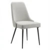 Mereen Ivory Upholstered Dining Chair -Furniture Series Store mereen ivory upholstered dining chair