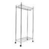 Metal Commercial Garment Rack 2 Metal Commercial Garment Rack -Furniture Series Store metal commercial garment rack