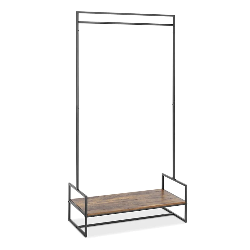 Modern Industrial Garment Rack 3 Modern Industrial Garment Rack