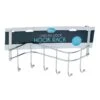 Over The Door Hook Rack, Nickel -Furniture Series Store over the door hook rack nickel