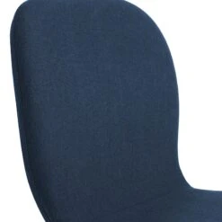 Preston Stackable Dining Chair, Navy Blue -Furniture Series Store preston stackable dining chair navy blue 3
