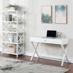 Providence Adelaide Desk, White 15 Providence Adelaide Desk, White -Furniture Series Store providence adelaide desk white 6