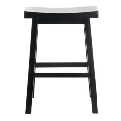 Providence Black Saddle Counter Stool, 24" 10 Providence Black Saddle Counter Stool, 24" -Furniture Series Store providence black saddle counter stool 24 1