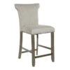 Providence Brittany Upholstered Counter Stool With Grommets -Furniture Series Store providence brittany upholstered counter stool with grommets